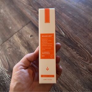 Skin & Co Sicilian Light Brightening Face Serum NIB 1 fl oz/ 30 mL Vegan